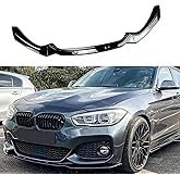 yaohaishao Auto Frontlippe Frontspoiler für BMW 1 Series F20 F21 M-Pack 2015-2019 118i 120i, Frontstoßstangen Lippenkörper Autoteile Autoantikollisionsschutz