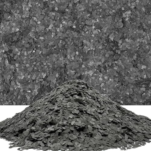 Epoxidharz Farbchips Bodenbeschichtung Garage Boden Chips Anthrazit 5kg