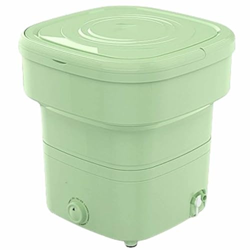 Lave-linge portable, mini lave-linge portable 9 L avec lecteur Blu-ray 360°, écran tactile, pliable, idéal pour laver les vêtements de bébé