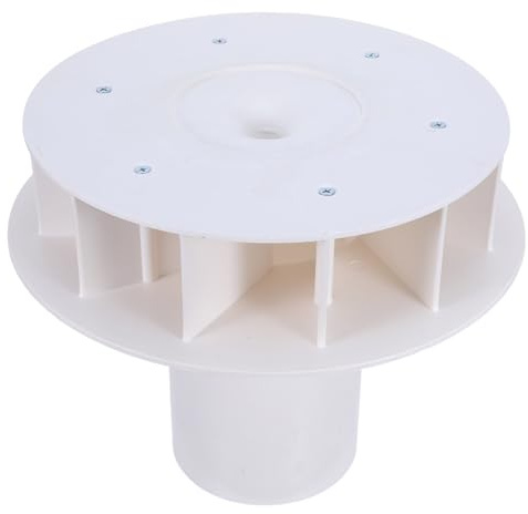 Veemoon Imbuto Sifone per Grondaia in PVC Resistente UV Dispositivo di Raccolta e Drenaggio Acqua Piovana Efficiente per Uso Residenziale e Industriale Strumento Silenzioso e
