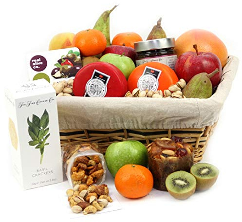 The Cheese Club - Fruit Gift Baskets and Gift Hampers with Next Day UK delivery with Personal Message attached