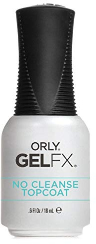 Orly GelFX No Cleanse Top Coat 0.6oz, 1er Pack(1 x 18 milliliters)