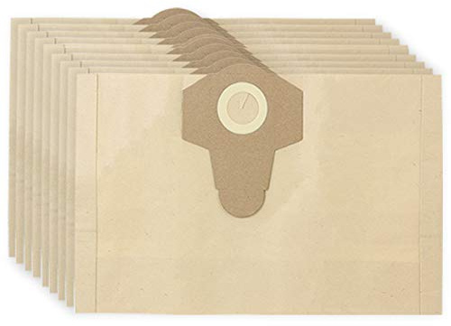 SPARES2GO 20Ltr Dust Bags compatible with Proaction fits Reddyvac fits Ryobi Vacuum cleaner (Pack of 5)