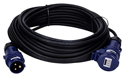 Voxura CEE Kabel Verlängerungskabel Camping Boot Caravan Wohnmobil Wohnwagen Stromkabel 3-polig 230V H07RN-F 3G 1,5 16/3 16A IP44 25m