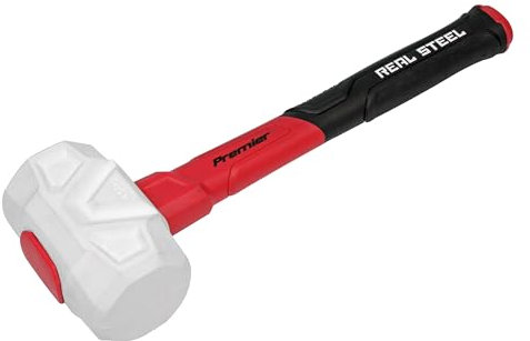 Sealey RMG16 16oz Rubber Mallet with Fibreglass Shaft