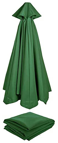 Rechange Toile De Parasol De Jardin (2.7m/3.0m) Dessus De Parapluie De Remplacement Pour 6 Bras/8 Bras, Toile De Rechange Housse De Parapluie, Pour Terrasse/Jardin/Piscine/Parapluie En Porte-à-faux (