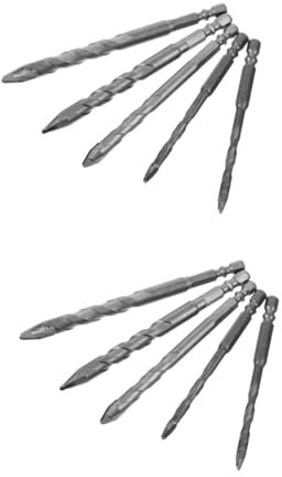 OSALADI 10stücke Teiliges Eccentric Drill Bits Für Beton Keramik Und Hochfeste Bohrer Für Präzises Bohren Und Vielseitige Anwendungen