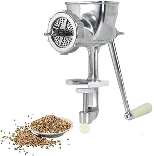 IMOSEI Vogel-Angelköder-Granulator-Pellet-Maschine, manuelle Futter-Pellet-Maschine, Haustier-Pellet-Mell-Herstellungsmaschine, 1,5/2/2,5/3 mm Formen optional