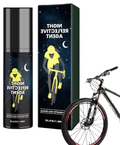 100 ml im Dunkeln leuchtende Farbe – reflektierende Sprühfarbe, 115 g leuchtende Sprühfarbe | Nachtsicherheits-Reflexionsspray, reflektierende Farbe, lang, 4 x 13,8 cm, leuchtende reflektierende Farbe