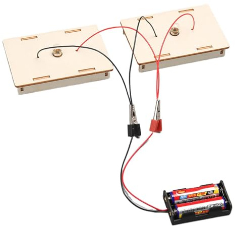 Rrlihjgu Kit de Circuito eléctrico para niños,Kit de Circuito eléctrico para niños,Kit de Aprendizaje de circuitos eléctricos para niños - Conjunto de experimentos de Electricidad de circuitos de
