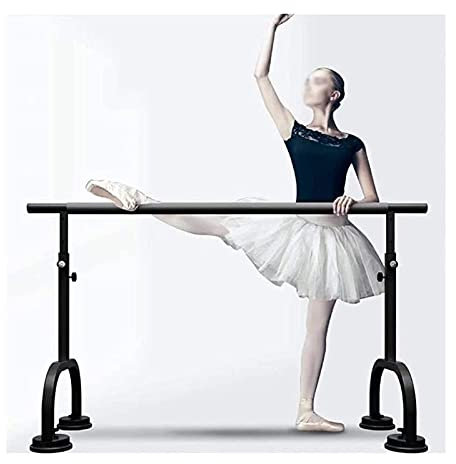 Landing Ballettstange, Feste höhenverstellbare Tanzstange aus massivem Holz, Fitness-Ballettstange für Dehnübungen