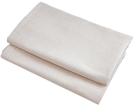 OFFSCH 2 Pz garza per colino vaporiera per alimenti colino per frutta per panni da caffè garza a maglia fine succo pressato tessuto di cotone filtrante fine filtro riutilizzabile