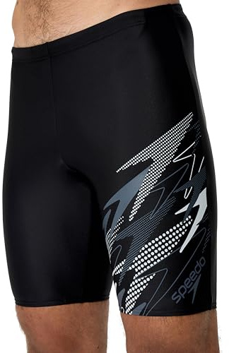 Speedo Medley logotyp badbyxor, svart, 36