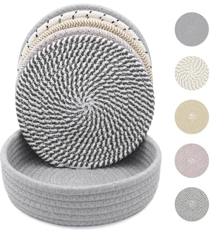 Steowsey Sottopentola da 17,8 cm per piatti caldi, sottobicchieri spessi e caldi, grandi pentole e padelle, per tavolo B