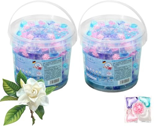 5-In-1 Capsulé Per Bucato Perline Profumate, 140Pezzi Capsulé Di Detersivo Per Bucato A Pulizia Profonda, Rimozione Delle Macchie, Fragranza A Lunga Durata Per Lavatrice, Resistenti A llo Sbiadimento