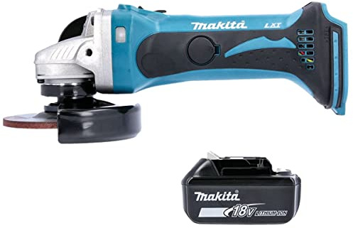 Makita DGA452 18v 115mm LXT Angle Grinder with 1 x 6Ah Battery