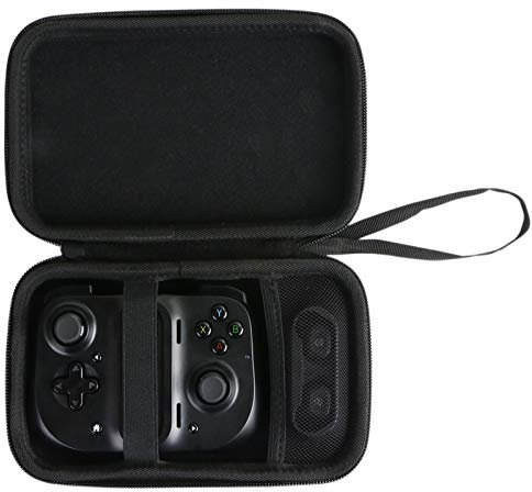 Aenllosi Viaggio Borsa Custodia Rigida per Razer Kishi Controller Di Gioco Smartphone (Nero)