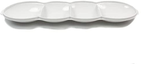 Tupperware Allegra Perle Servierdeckel Deckel hellgrau