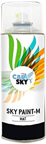 CARSKY Sprühfarbe RAL Braun Grau 8019 mattes Finish, 400 ml