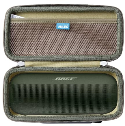 Anleo Hard Travel Case for Bose SoundLink Flex Bluetooth Portable Speaker (Cypress Green)