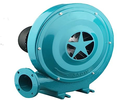 Souffleur d'air centrifuge, ventilateur de sol, Ventilateur de boîtier en aluminium à ventilateur centrifuge, ventilateur à moyenne pression en cuivre Ventilateur industriel à moyenne pression pour sé