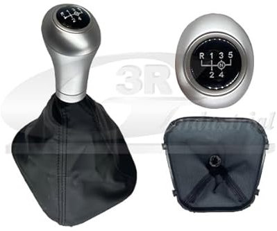 3RG INDUSTRIAL - Pomo Y Fuelle Palanca Cambio - OEM - Piezas para Coche Recambios Motor y Otras Partes de Vehículo - Compatible con los distintos Modelos de Coche.