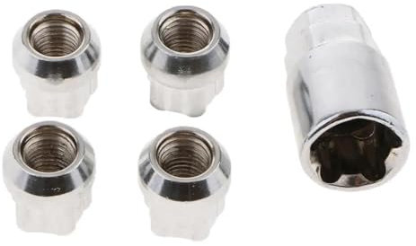 JJRFVBGT Radnabenbolzen Kompatibel Mit Nissan 12 Mm M12 X P 1,5 Mm Autofelgen, Radschrauben, Stehbolzen, Reifenschraube, Radmutter
