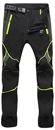 Pantaloni da Caccia Uomo Stretch Antistrappo Sportiva Pantaloni Trekking Pantaloni Montagna Invernali Termici Leggeri con Tasche Elasticizzati Pantaloni da Lavoro Softshell Pantaloni Impermeabili 2024