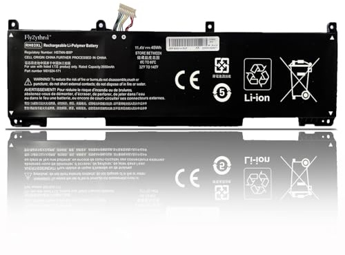 FlyZythrol 11.4V RH03XL battery Compatible With HP ProBook 430 440 445 450 | 630 640 650 G8 Series HSTNN-OB1T HSTNN-IB9Q HSTNN-UB7X HSTNN-OB1T M01524-172 HSTNN-IB9PM01524-AC2 TPN-DB0B