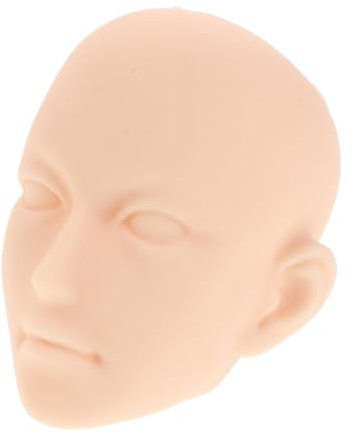 HAWILLOSCH Austauschbarer Puppenkopf für Make Up Übungen Vielseitig Einsetzbares Übungswerkzeug für Puppenherstellung Kompatibel mit Verschiedenen Marken Einfach zu Handhaben