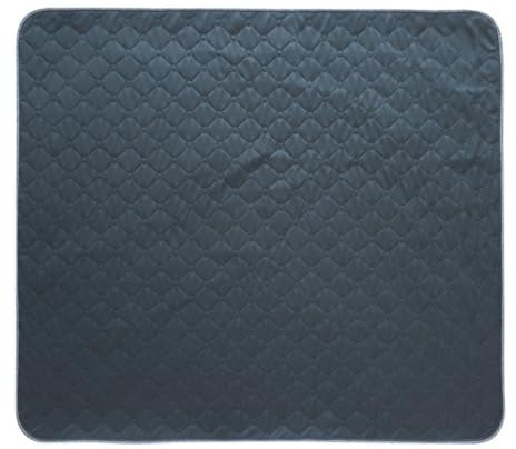 Hearda Traverse Letto Lavabile Riutilizzabile 2 pezzi, Coprimaterasso Impermeabile Assorbente, Proteggi Materasso per Incontinenza, Anziani, Bambini - Traverse Neonato (Grigio scuro,75x120cm)