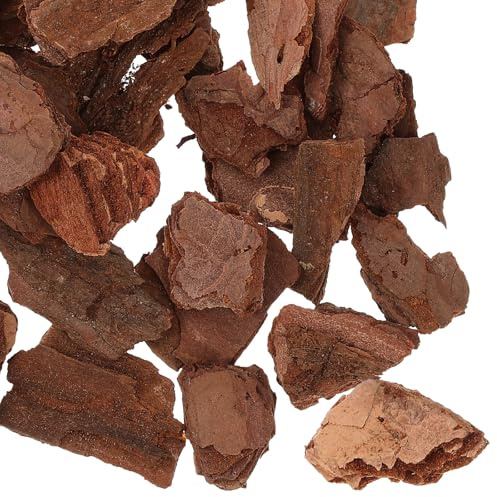 Veemoon Material Natural Corteza de Árbol 18-30 Mm 50 G para Construcción de Modelos, Elementos Escénicos y Accesorios para Paisajes de Montaña, Conjunto de Creación de Escena para Mesa