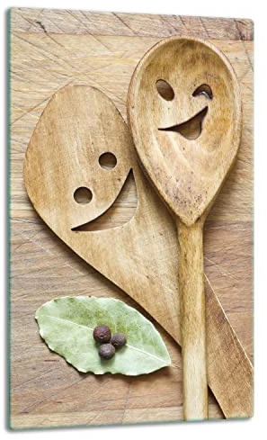 TMK ArtDeko – Placa Protectora Vitrocerámica 1 Pieza 30x52 cm – Cubre Placa de Inducción de Cristal Templado 4 mm – Tabla de Cocina de Vidrio Multifuncional y Protector Antisalpicaduras