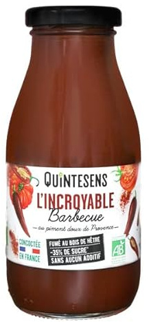 Epicerie salée Quintesens - L'Incroyable sauce barbecue 290g - unité