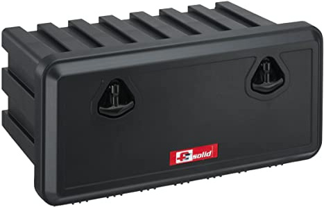 FTsolid Unterbaubox Staubox (750x360x450) - Box ohne Halterung | Anhängerkiste – Gurtkiste – Staukasten – Unterflurbox – Werkzeugkiste