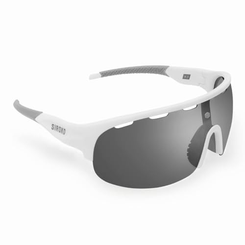 SIROKO Gafas de Sol Ciclismo fotocromáticas K3 Hombre y Mujer lente Polarizada Anti-vaho