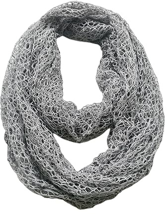 FAIRYGATE Damen Schal Frühling Loop Schal leicht und seidig Schlauchschal Tuch Unisex