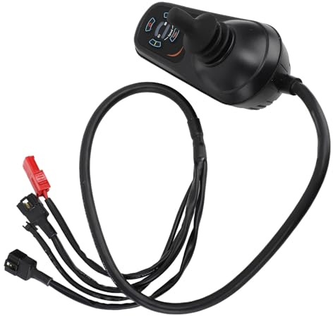 Controlador de Silla de Ruedas Elctrica, Reemplazo del Controlador de Joystick de Silla de Ruedas ABS de Goma Sensible para Robot Inteligente