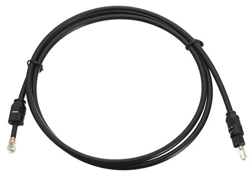 Eighosee 1m 3ft Toslink to Mini Plug 3.5mm Digital Optical SPDIF Audio Cable Gold Plated