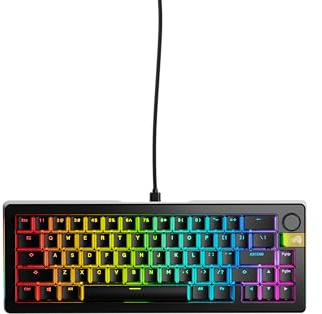 GLORIOUS GMMK 3 Pro 65% Tastiera Meccanica QWERTY ANSI | Frequenza Di Polling Altissima, Scocca Lavorata A Macchina CNC, Architettura Modulare Hotswap E Illuminazione Luce Led RGB