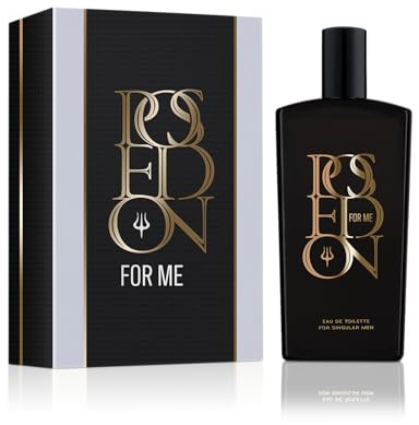 Poseidon For Me Edt Spray, eau de toilette dalla freschezza leggera, adatta come profumo quotidiano, flacone da 150 ml perfetto per chi desidera una routine di cura semplice e costante adatto a chi ce
