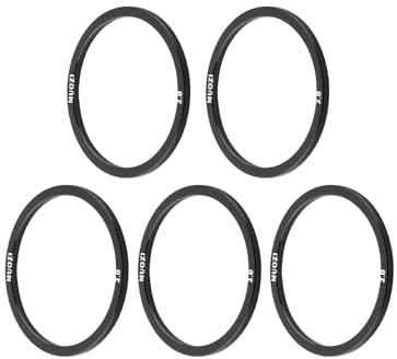 Sanmum 5 Stück Fahrrad Tretlager Unterlegscheibe | Aluminium Legierung Schwungrad Nabe Spacer 1.5/2/2.5/3mm Für BB68 BB73 BB90 BB92