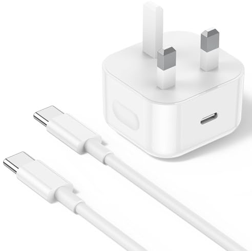 iPhone 17 16 Fast Charger, 2M Fast C Charging Cable,iPad Fast Charger 20W | USB C Charger Plug For USB C Charger Plug For iPhone 17 Pro Max/17 Air/16/15 Pro/15 Plus/Pro Max ,White