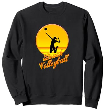 Beachvolleyball Frauen Volleyball Damen Deutschland Outfit Sweatshirt