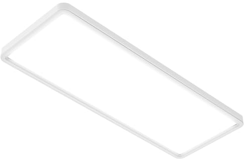 slochi LED Deckenleuchte Dimmbar, 28W Smart RGB Deckenlampe mit Fernbedienung, synchronisiert mit Musik,LED Deckenleuchten mit Alexa & Google Assistant für Wohnzimmer,Schlafzimmer,58x22cm