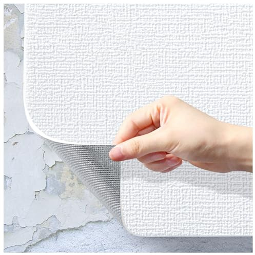 APMOE Rouleau Isolant Thermique - Imperméable et Résistant à L'humidité Papier Peint Adhésif Mural Masquer Les Imperfections, 3D Coussin Mural pour Les Murs Qui Perdent de la Poussière