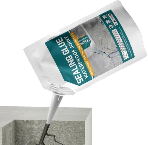 Remplissage De Fissures De Béton, 500g Scellant De Réparation Fissures, Enduit De Remplissage De Facade Exterieure, Adhésif Fort Résistant Aux Pour Sols Et Rebords De Fenêtre