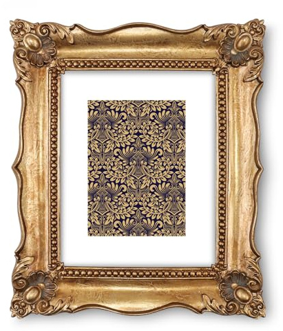 8x10 inch/20x25 cm Picture Frame Baroque Picture Frames Vintage Photo Frames in Bronze