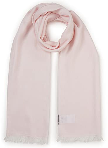 Joop! Damenschal Abby, Cornflower, 53% Modal, 47% Baumwolle, Pastel Pink