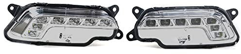 CarWorld Nebelscheinwerfer Für Mercedes W212 E300 E350 E500 E550 2009-13, Tagfahrlicht Nebelscheinwerfer 2128200756